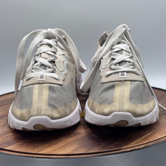 NIKE React Element 87 Sail Light Bone 2018 Mens 11.5 Sneaker Shoes AQ1090-100 main image 6